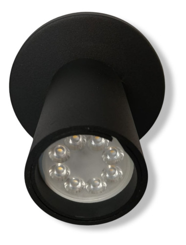 Plafon Nordico Led Negro O  Blanco Direccional De Primera 