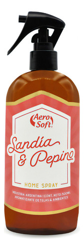 Aromatizante Aero Soft Home Spray Spray Sandía Y Pepino