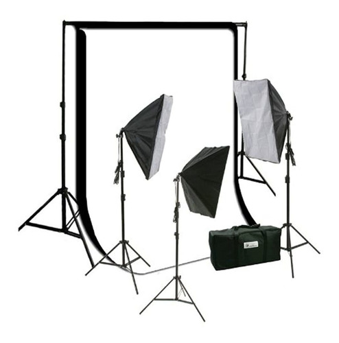 Kit De Iluminación Continua Para Estudio De Video