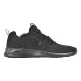 Tenis Dc Shoes Mujer Dama Casual Negro Midway