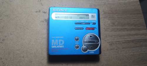 Lindo Walkman Sony Md Digital Recording Mz-r70 R70 Discman