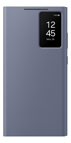 Cover De Bolsillo Smart View Para Galaxy S24 Ultra 5g Violet