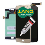 Tela Display Para Moto G5s Xt1792 5.2 Poleg + Premium + Cola