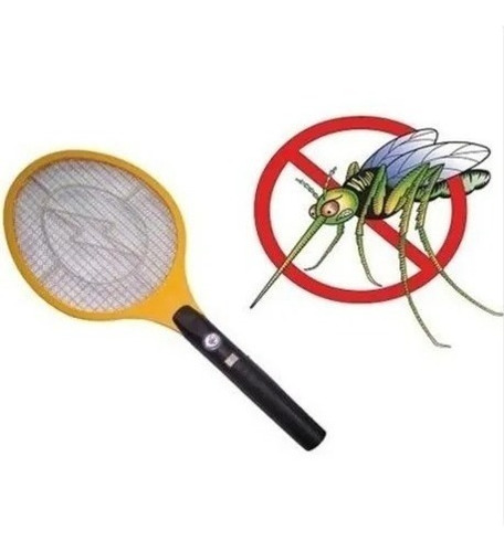 Raquete Elétrica Mata Mosquito Dengue Insetos Recarregável