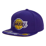 Front Face Snapback Los Angeles Lakers
