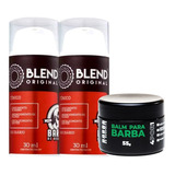 Kit Com 2 Blend Original 30ml + Balm Barba De Respeito 