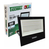 Refletor Led 100w 6500k Luz Branco Frio Taschibra