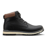 Zapatilla Borcego Kappa Logo Gunter Black Negro 