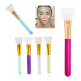 Brocha Aplicador De Mascarilla Facial De Silicona Colores