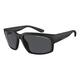 Lentes De Sol Ax4142su Gris Polarizado Armani Exchange