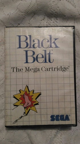 Sega Black Belt (no Sonic,golden Axe,contra,crash)