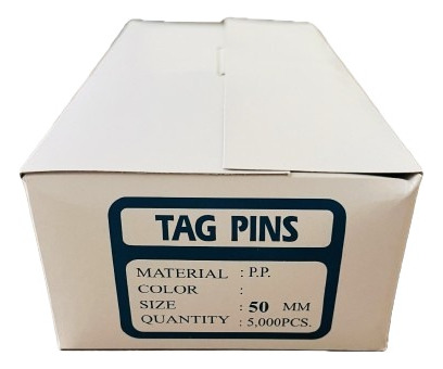 Pack X3 5000 Hilos Plasticos Regular 50 Mm Tag Pins