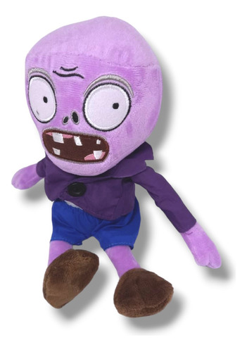 Plastas Vs Zombies Zombie Morado 30cm Peluche