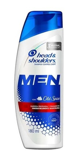 Shampoo Head & Shoulders Men Old Spice 180ml Por 1 Unidad