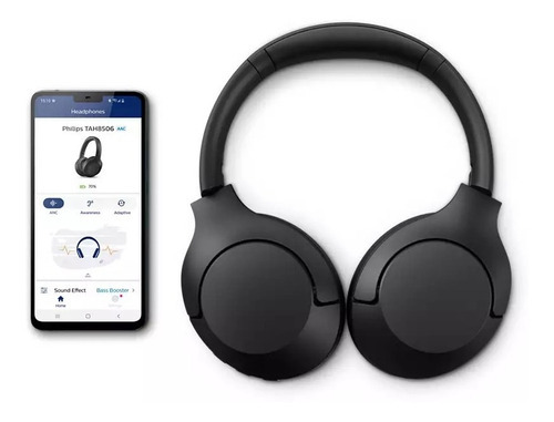 Auriculares Bluetooth Tah8506bk Philips Reducción De Ruido