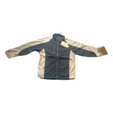 Chaqueta Térmica Softshell Bicolor Negro/beige Hombre 4xl (incluye Forro Y Bolsillos)