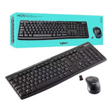 Combo De Teclado Y Mouse Inalámbrico Logitech Mk270 Español 