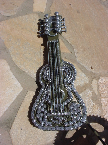 Esculturas De Parafusos E Arruelas Arte Da Guitarra !!! 