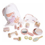 Kit Juego De Spa Y Belleza De Madera- Tender Leaf Toys