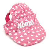 Roupa Pet Boné Love Personalizado - Com O Nome Do Pet