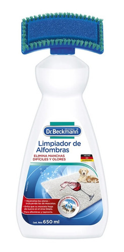 Limpiador De Alfombras Dr.beckmann 650 Ml