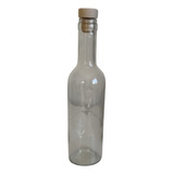 24 Botellas De Vidrio 375cc  Con Corcho