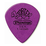 Dunlop 498p1.14 Tortex Jazz Iii Xl, Morado, 1,14 Mm, Paquete
