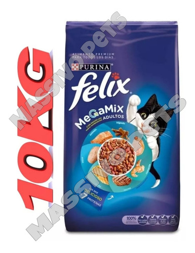 Felix Megamix Adulto 10kg