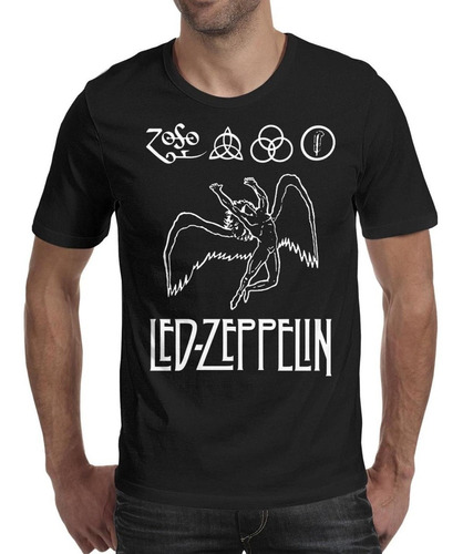 Playera Música Estampado Rock Led Zeppelin