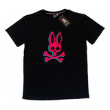 Lote De 3 Playeras Psycho Bunny Envío Gratis Cuello Redondo