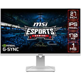 Msi 27? Fhd (1920 X 1080) Sin Reflejos Con Bisel Súper Estre