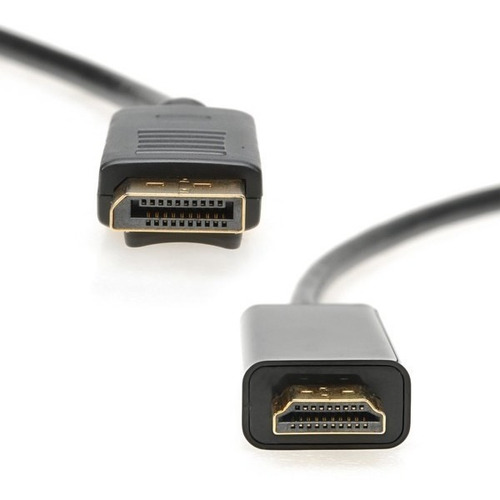 Cable Display Port Macho A Hdmi Macho, 2 Metros, Negro