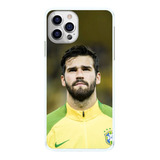 Capinha Goleiro Alisson Seleção Capa Celular