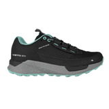 Zapatillas Montagne Vento Gtx Color Negro/agua - Adulto 36 Ar