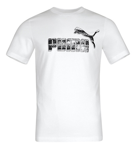 T-shirt Caballero Puma 68016502 Textil Blanco