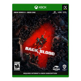 Back 4 Blood Xbox Series X Juego Fisico Sellado  