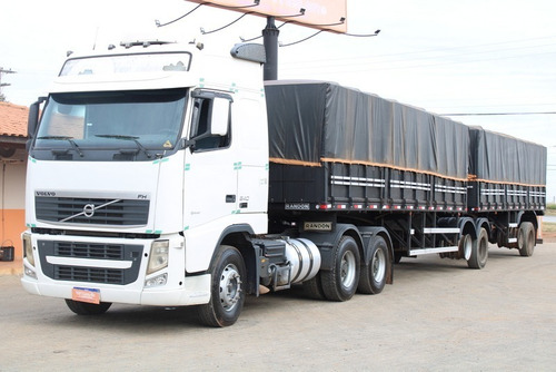 VOLVO FH 540 6X4 TETO ALTO - CARRETA BITREM GRANELEIRO 7,50M