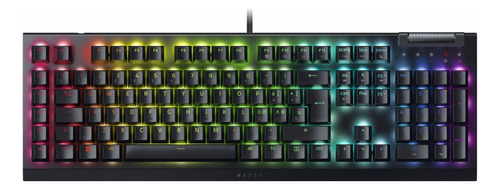 Teclado Gamer Razer Blackwidow V4 X Rgb Mecanico Syellow Esp