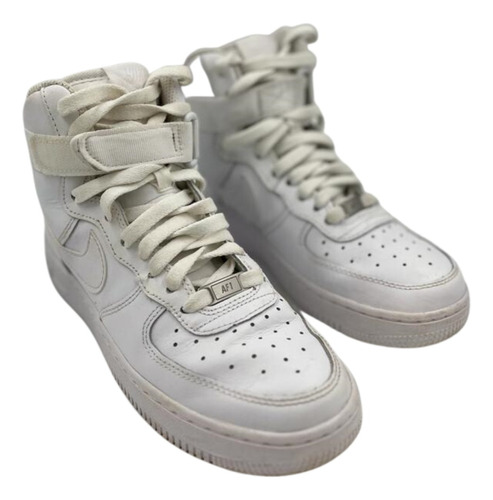  Nike Air Force Cano Alto Original Maculino Branco