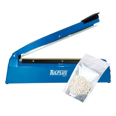 Selladora De Bolsas Calor Y Temporizador 12 Pulgadas 400w Azul