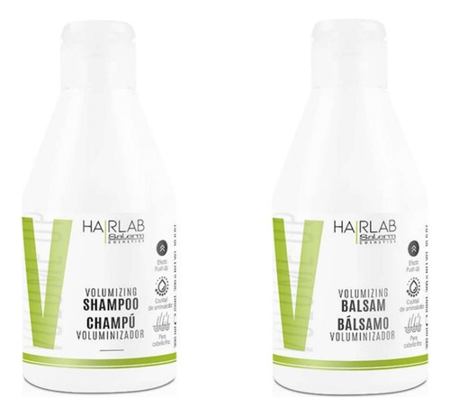 Salerm Hairlab Shampoo Y Balsamo Voluminizador 300ml C/u