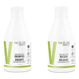 Salerm Hairlab Shampoo Y Balsamo Voluminizador 300ml C/u