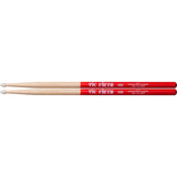 Palillo Vic Firth 5bnvg American Classic 5b Nylon C/vic Grip Color Madera/rojo