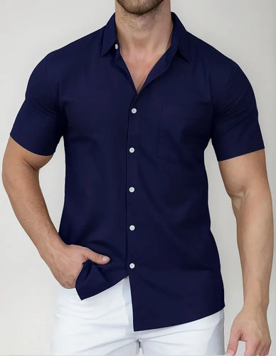 Guayabera Diplomática Yucateca Mod. Abalá Manga Corta