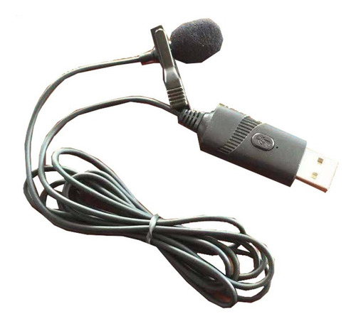 Microfono Corbatero Pc Usb Gbr Profesional Zoom Streaming 