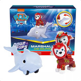 Juguete Paw Patrol Aqua Pups Figura Heroe Acuatico