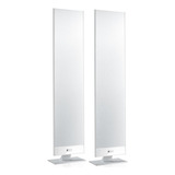 Linha Residencial Slim Kef T301 Branca 150w 8 Ohms (par)