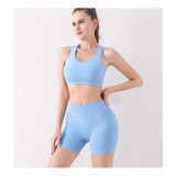 Conjunto Leggings Tops Deportivos Mujer Gym Levanta Gluteos 