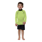 Roupa De Praia Infantil Proteção Solar Uv50+ Camisa & Short