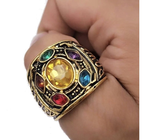 Anillo Con Gemas Del Infinito Thanos Infinity War Avengers 